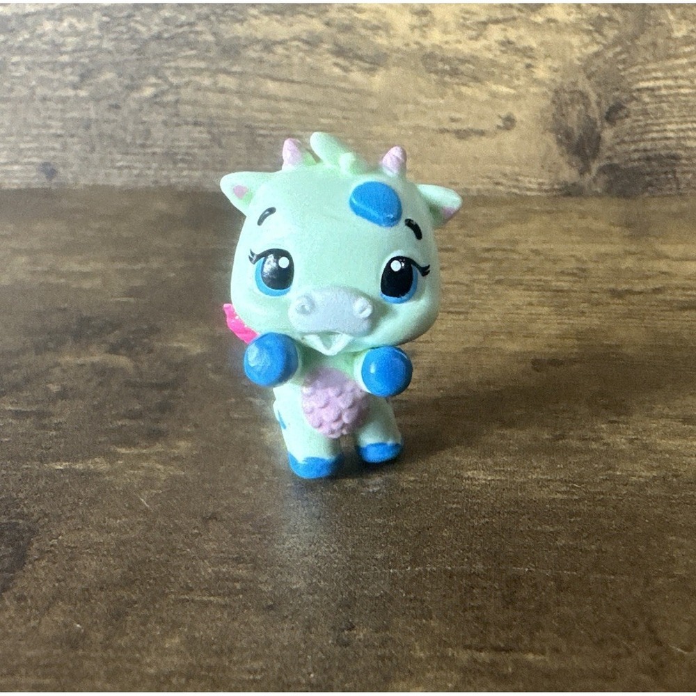 Hatchimals Colleggtibles Lt Green Macow Cow Rare Pink Wings Figure Fast Shipping